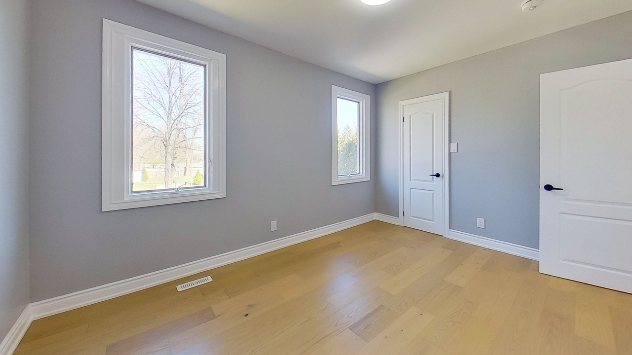 Basement suite bedroom