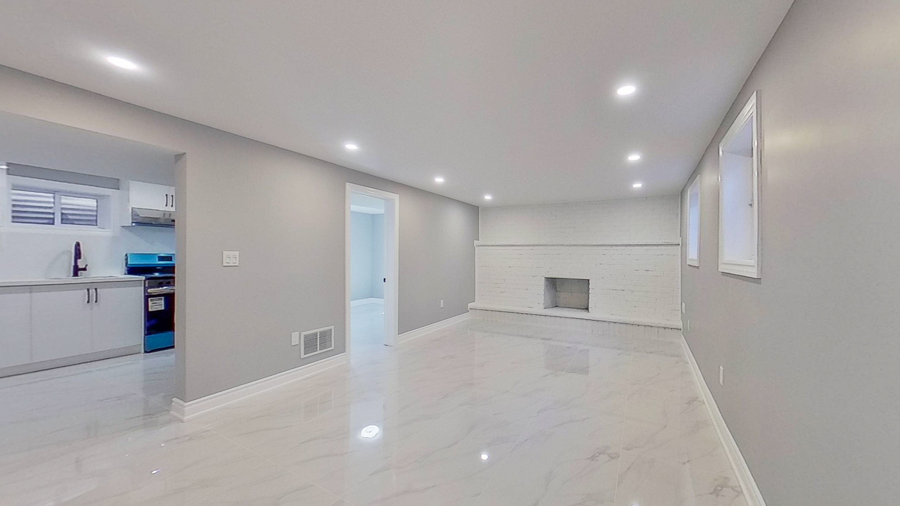 Basement suite room detail