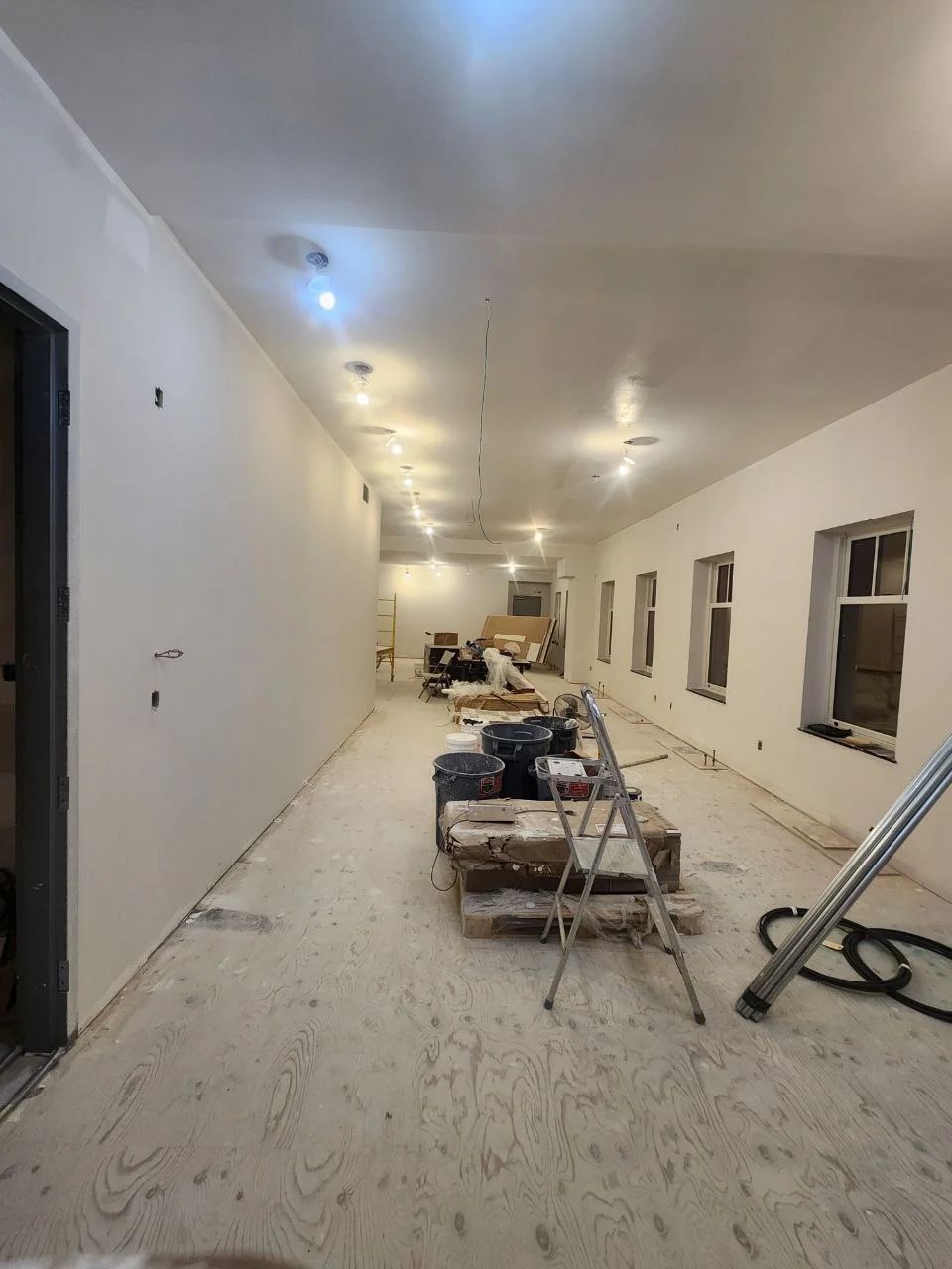 Commercial renovation in progress